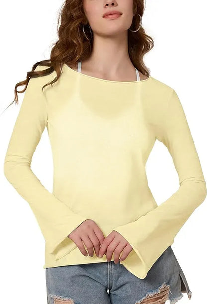 Lightweight Long Sleeve Blouse For Women
