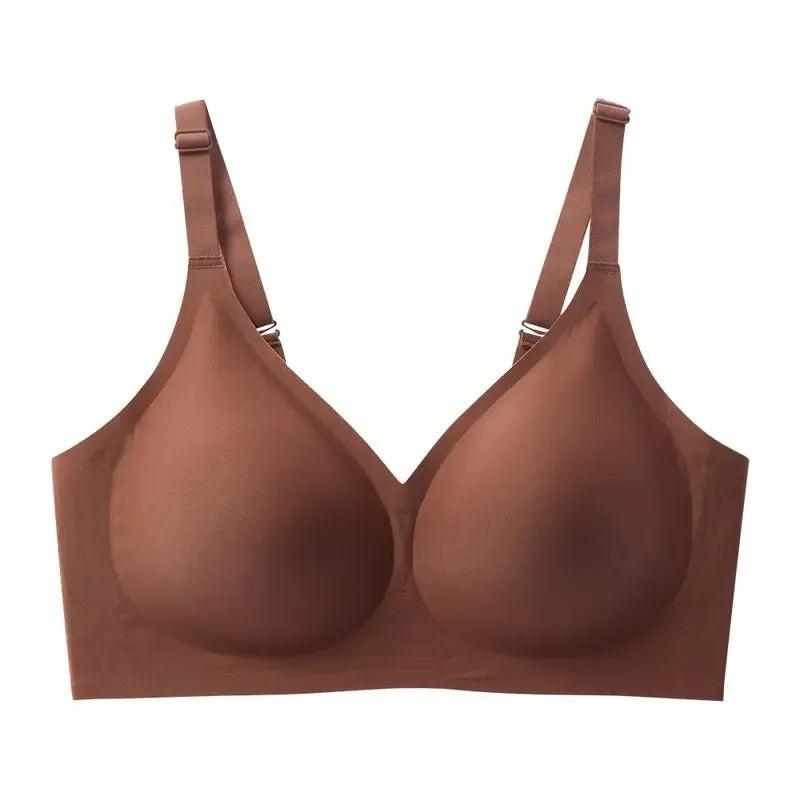Jelly Wireless Women Comfortable Push Up Bras