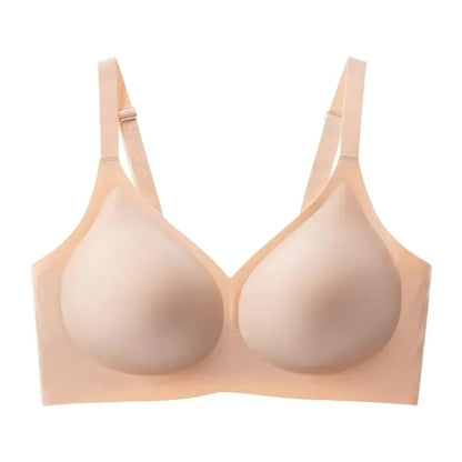 Jelly Wireless Women Comfortable Push Up Bras
