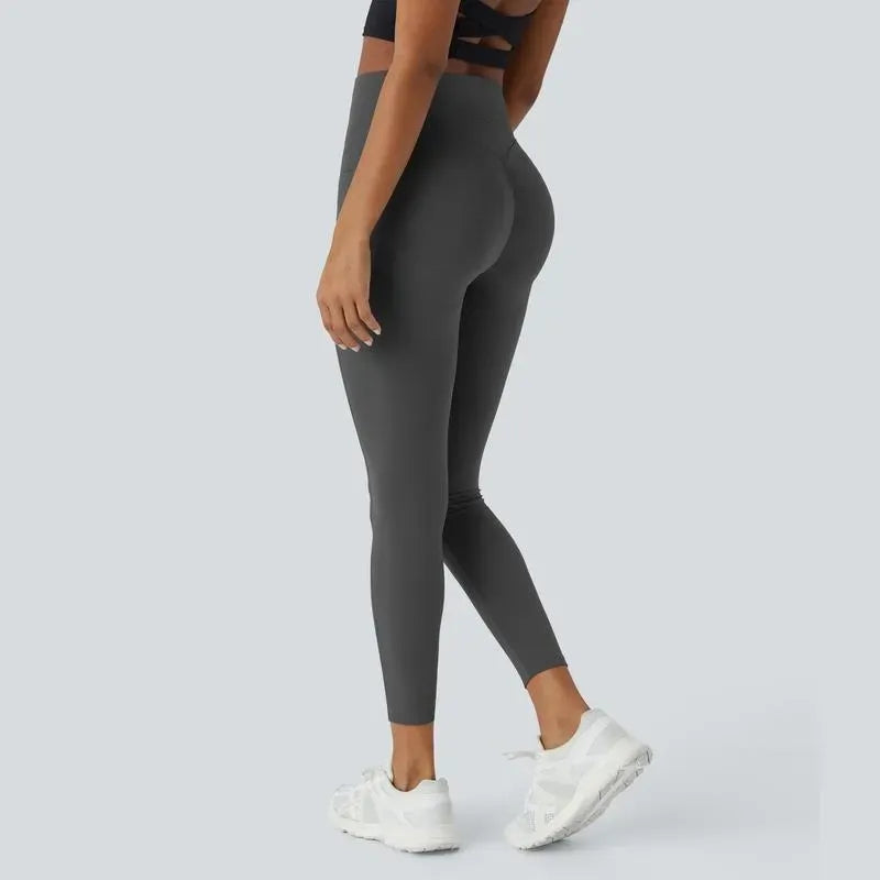 Leopard Print SoCinched High Waisted Tummy Control Yoga Leggings