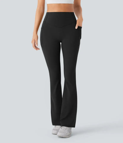 Cinched Butt-Lifting Tummy Control Yoga Leggings