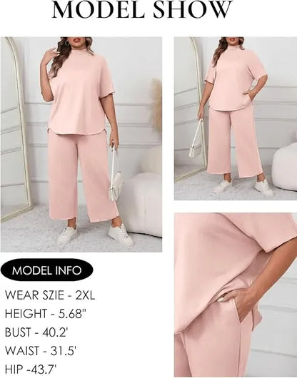 Women's 2 Piece Outfits Lounge Set